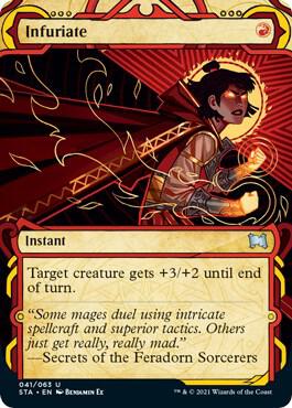 Infuriate 41 card from Strixhaven: Mystical Archive