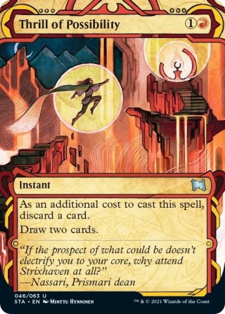 Thrill of Possibility 46 card from Strixhaven: Mystical Archive