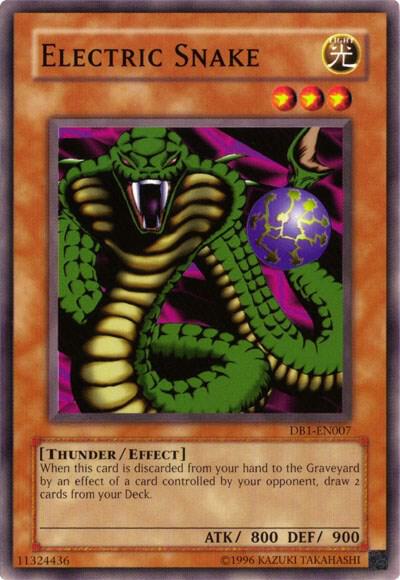 Electric Snake DB1-EN007 card from Dark Beginning 1