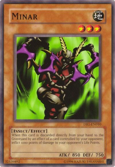 Minar DB1-EN010 card from Dark Beginning 1