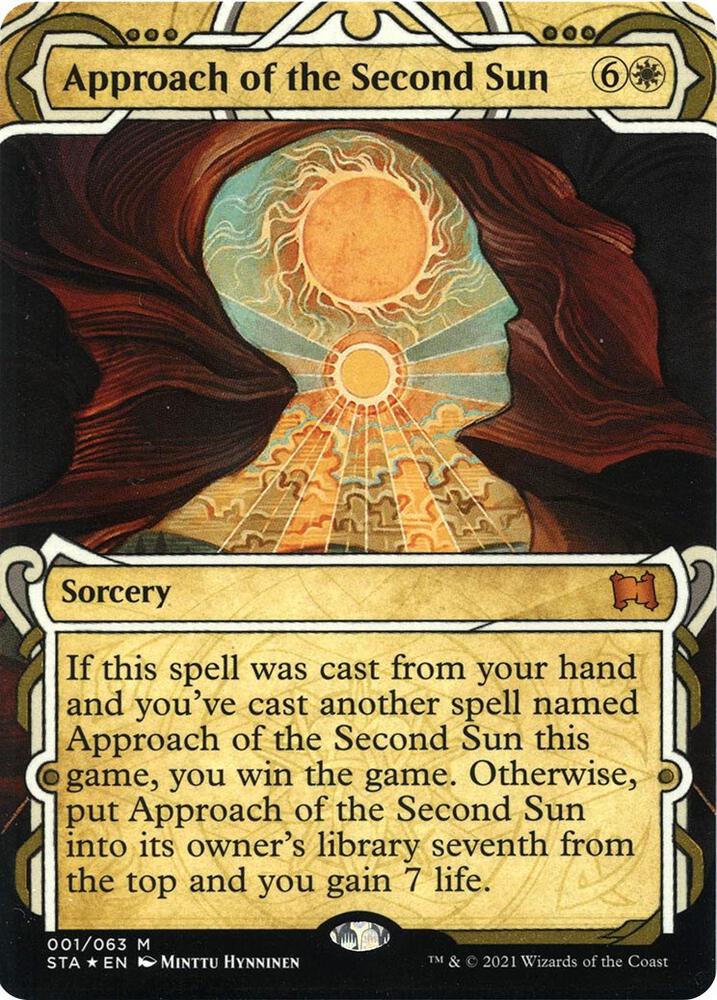 Approach of the Second Sun (Foil Etched) 1 card from Strixhaven: Mystical Archive