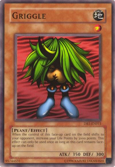 Griggle DB1-EN011 card from Dark Beginning 1