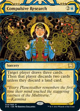 Compulsive Research 14 card from Strixhaven: Mystical Archive
