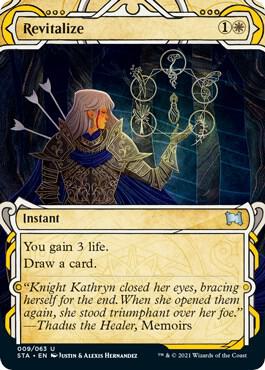 Revitalize 9 card from Strixhaven: Mystical Archive