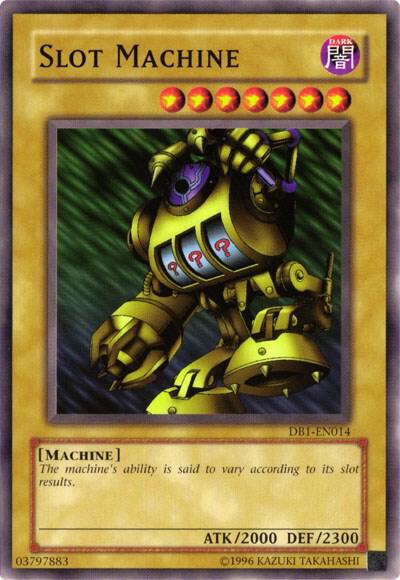 Slot Machine DB1-EN014 card from Dark Beginning 1