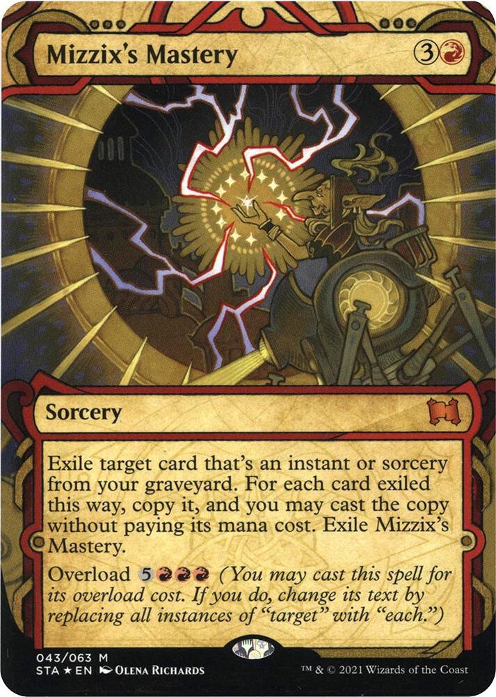 Mizzix's Mastery (Foil Etched) 43 card from Strixhaven: Mystical Archive