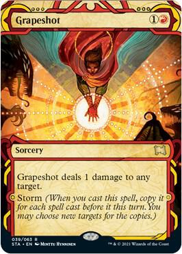 Grapeshot 39 card from Strixhaven: Mystical Archive