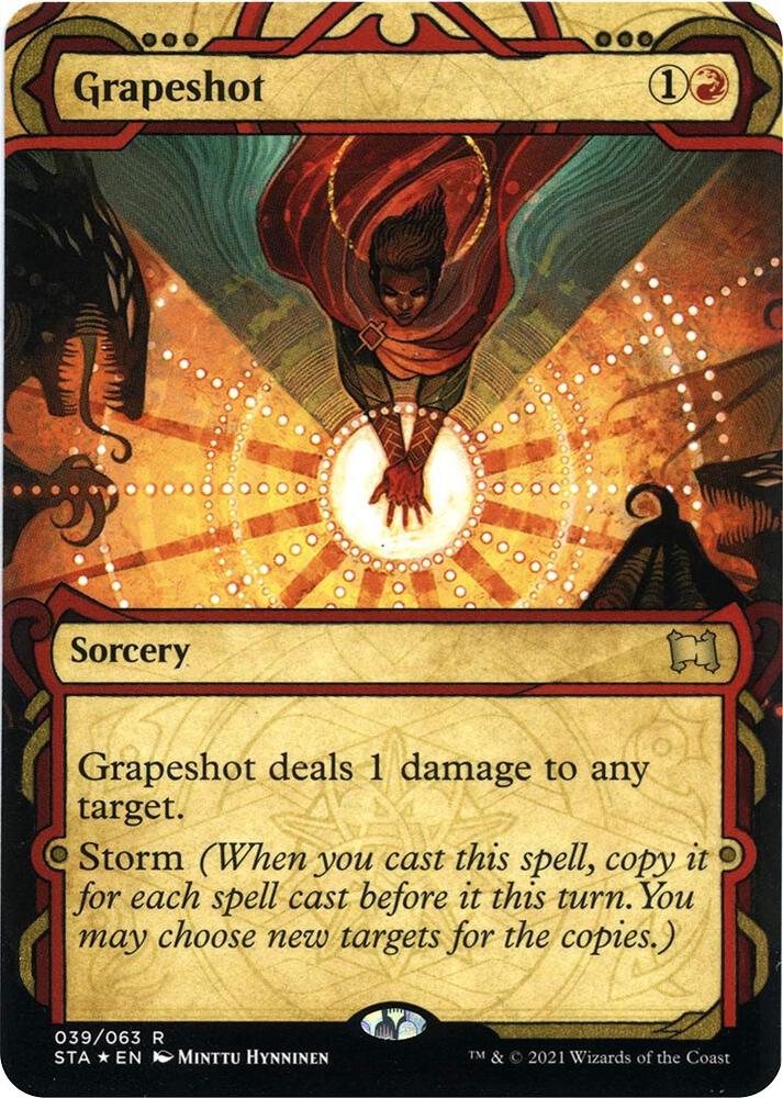 Grapeshot (Foil Etched) 39 card from Strixhaven: Mystical Archive