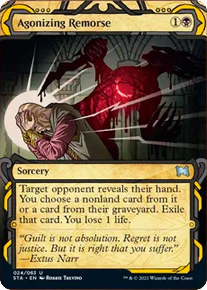 Agonizing Remorse 24 card from Strixhaven: Mystical Archive