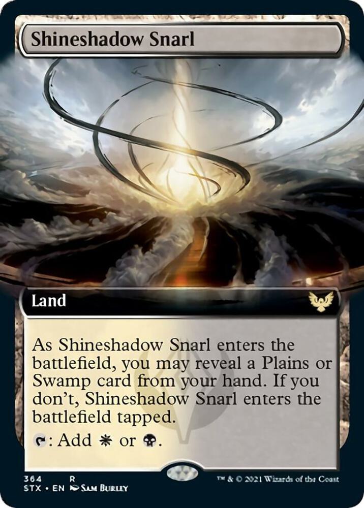 Shineshadow Snarl (Extended Art) 364 card from Strixhaven: School of Mages