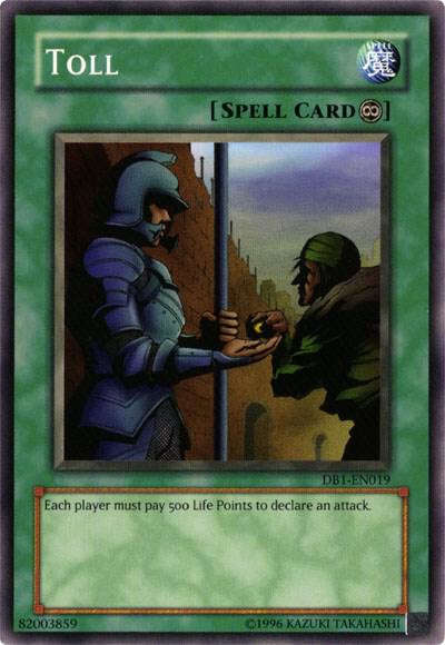 Toll DB1-EN019 card from Dark Beginning 1