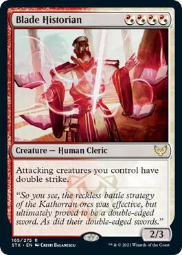 Blade Historian 165 card from Strixhaven: School of Mages