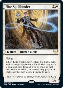 Elite Spellbinder 17 card from Strixhaven: School of Mages