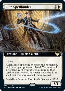 Elite Spellbinder (Extended Art) 289 card from Strixhaven: School of Mages