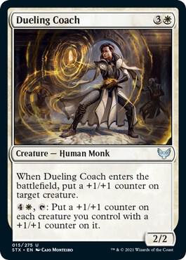 Dueling Coach 15 card from Strixhaven: School of Mages