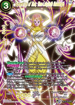 Supreme Kai of Time, Time Labyrinth Unleashed (SPR) BT13-135 card from Supreme Rivalry