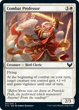 Combat Professor 11 card from Strixhaven: School of Mages