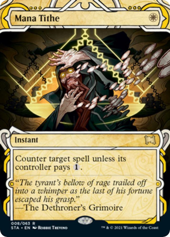 Mana Tithe 8 card from Strixhaven: Mystical Archive