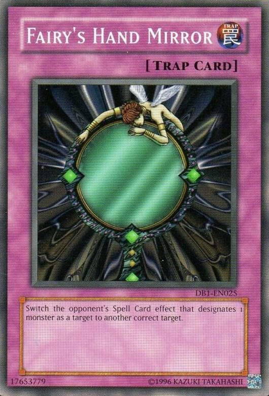 Fairy's Hand Mirror DB1-EN025 card from Dark Beginning 1