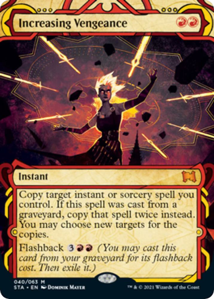 Increasing Vengeance 40 card from Strixhaven: Mystical Archive