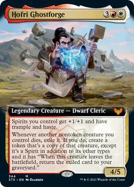 Hofri Ghostforge (Extended Art) 344 card from Strixhaven: School of Mages