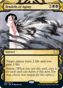 Tendrils of Agony 34 card from Strixhaven: Mystical Archive
