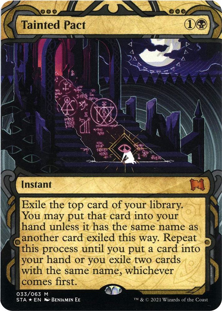 Tainted Pact (Foil Etched) 33 card from Strixhaven: Mystical Archive
