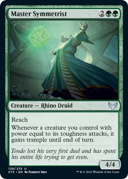 Master Symmetrist 138 card from Strixhaven: School of Mages