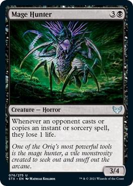 Mage Hunter 76 card from Strixhaven: School of Mages