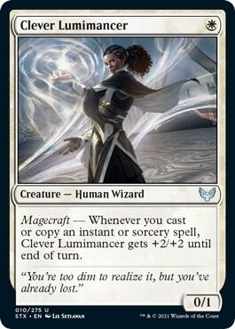 Clever Lumimancer 10 card from Strixhaven: School of Mages
