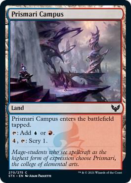 Prismari Campus 270 card from Strixhaven: School of Mages