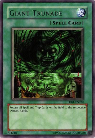 Giant Trunade DB1-EN032 card from Dark Beginning 1