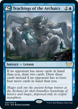 Teachings of the Archaics 57 card from Strixhaven: School of Mages
