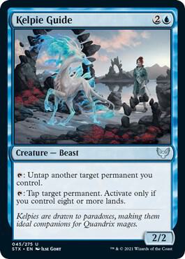 Kelpie Guide 45 card from Strixhaven: School of Mages