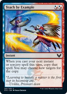 Teach by Example 241 card from Strixhaven: School of Mages