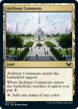 Archway Commons 263 card from Strixhaven: School of Mages