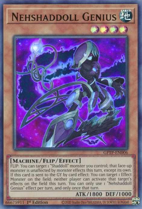 Nehshaddoll Genius GFTP-EN006 card from Ghosts From the Past