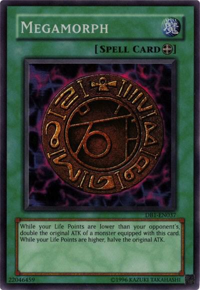 Megamorph DB1-EN037 card from Dark Beginning 1