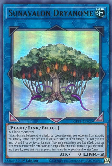 Sunavalon Dryanome GFTP-EN020 card from Ghosts From the Past