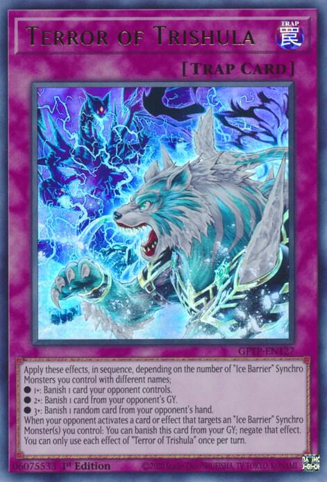 Terror of Trishula GFTP-EN127 card from Ghosts From the Past