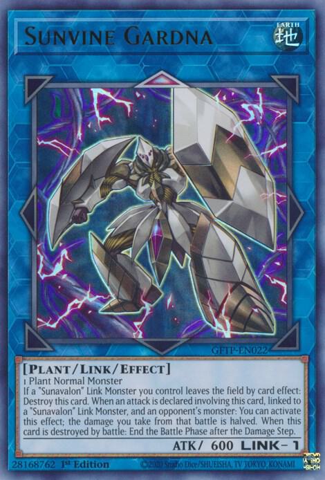 Sunvine Gardna GFTP-EN022 card from Ghosts From the Past