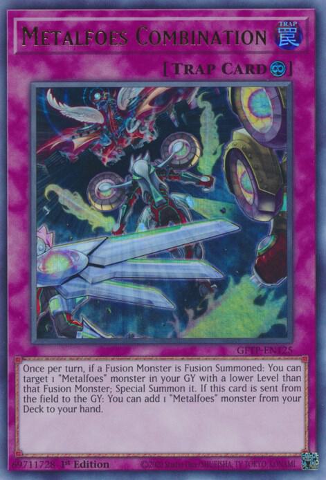Metalfoes Combination GFTP-EN125 card from Ghosts From the Past