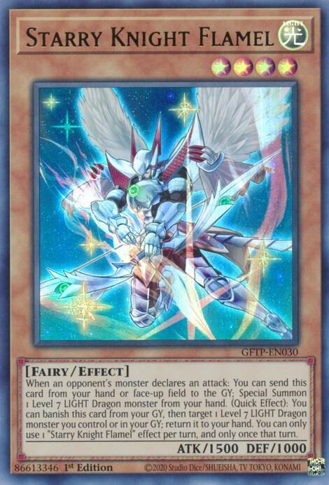 Starry Knight Flamel GFTP-EN030 card from Ghosts From the Past