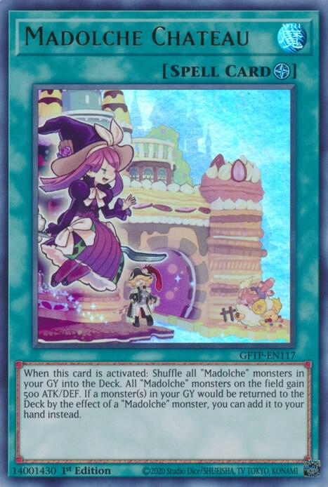 Madolche Chateau GFTP-EN117 card from Ghosts From the Past