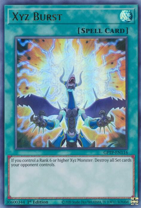 Xyz Burst GFTP-EN116 card from Ghosts From the Past