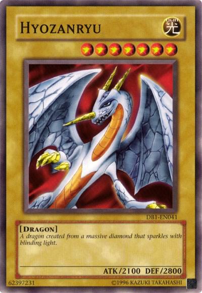 Hyozanryu DB1-EN041 card from Dark Beginning 1
