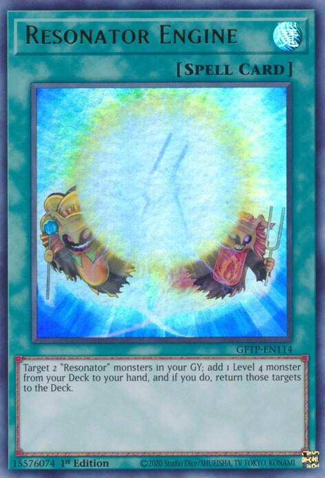 Resonator Engine GFTP-EN114 card from Ghosts From the Past