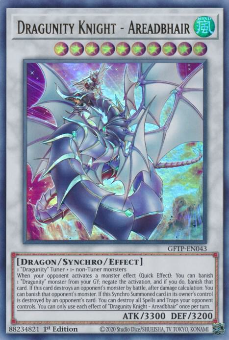 Dragunity Knight - Areadbhair GFTP-EN043 card from Ghosts From the Past