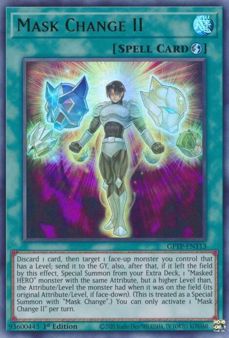 Mask Change II GFTP-EN113 card from Ghosts From the Past