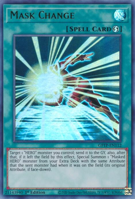 Mask Change GFTP-EN112 card from Ghosts From the Past